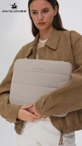 David Jones ปารีส2025กระเป๋าหิ้วสำหรับผู้หญิงดีไซน์เนอร์คอลเลกชันใหม่ฤดูใบไม้ร่วงฤดูหนาวสตรีไนลอนนุ่มและอ่อนนุ่ม