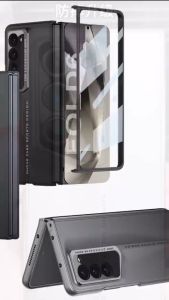 LUXURY CASE SAMSUNG Z FOLD 3 / Z FOLD 4 / Z FOLD 5 / Z FOLD 6 BLADE HARD CASE PC LENTUR CASE + ANTI GORES DEPAN