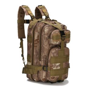 30L Military Tactical Bag Outdoor Sports Mountaineering Bag Oxford Waterproof Camouflage 3p Backpack for Camping Travel 11 Color