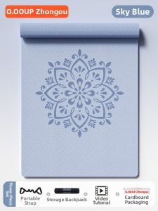 O:OOUP | Extra Wide and Thick Non-Slip Yoga Mat Soundproof Shock Absorption
