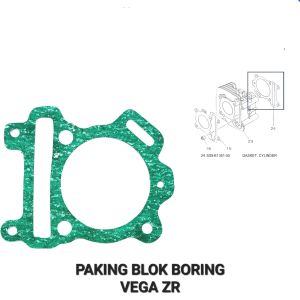 Paking Blok Boring Bawah Vega ZR - Packing Peking Gasket Cylinder Silinder Block Seher Seker Buring Yamaha Jupiter Z1 Jupiter Robot Vega Force
