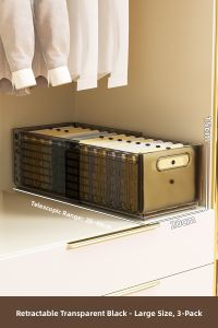 WEIAI | Closet Storage Shelf Organizer for Layered Storage and Space Utilization