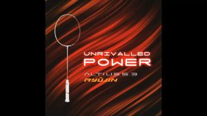 MIZUNO ALTIUS 5.3 RYUJIN BADMINTON RACKET (FREE STRING COVER GRIP)
