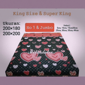 JUMBO SIZE & KING SIZE SARUNG KASUR BUSA RESLETING LOVE PINK /COVER KASUR BUSA JUMBO KING/SEPREI RESLETING UKURAN JUMBOKING- UKURAN (200 × 180) (200 × 200) ( UKURAN TEBAL 5 cm 10 cm 15 cm 20 cm 25 cm 30 cm 35 cm 40 cm) SEMUA UKURAN ADABISA REQ