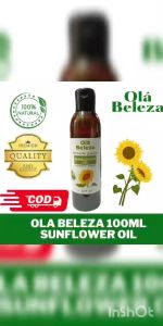 OLA BELEZA 100ML SUNFLOWER OIL COSMETIC GRADE/SUFLOWER OIL