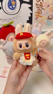 Labubu Clothes 拉布布娃衣 17cm 1st 2nd Generation Case Casing Deco Hat Pant Dress Labubu衣服 可爱 一代 二代 潮牌 裙子