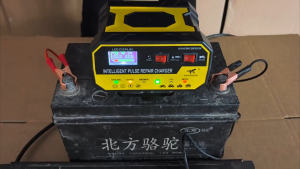 Smart Motorcycle Car Battery Charger 12V/24V Auto Identification Intelligent Pulse Repair Emergency Bateri Kereta