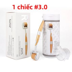 ZGTS192 Derma Roller 192pin 0.2mm Microneedle Nhựa Dụng Cụ Làm Đẹp Không Dùng Điện Dành Cho Chăm Sóc Da Mặt Và Cơ Thể