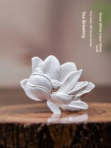 Pure Silver 999 Leaf for Tea And Wine Brewing Water Softening Tea Ceremony Essential Tool Chinese Style Handmade Kitchenware