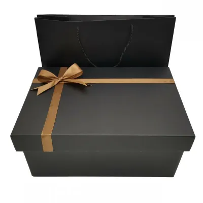 MEISITEKEKE | Extra Large Rectangular Gift Box Black