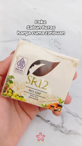 Rice Soap SR12 Membantu menjaga kelembutan dan kelembaban kulit
