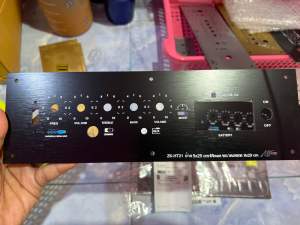 เพลทลำโพงบูลธูทZK-HT21 (สวิชต์เปิดปิด16มิล)ย้ายวัตแบตดิจิตอล(ช่อง5*25)คอมโพสิตสีดำหนา3มิลพร้อมเซาะหลัง