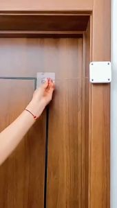 MAJU Black Automatic Door Closer 1200g with Wire Rope Bracket - High-Quality Security Lock Hardware