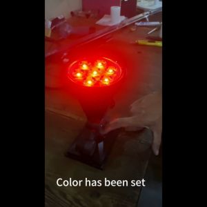 SOLAR LED SPOTLIGHT 7W OUTDOOR GARDEN LIGHT PATH LAWN LIGHTS LANDSCAPE LAMP ROADSIDE COURTYARD GARAGE YARD WATERPROOF