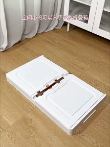 Trove Lemari Penyimpanan Trove Untuk Pakaian Kabinet Lipat Organizer Tahan Lama Kotak Penyimpanan Kamar Tidur Dapur Dengan Roda