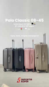 Koper Laptop Polo Classic APC 08-45 37-45 Series 20 24 28 Inch TSA Expand Double Zipper