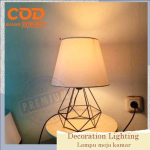 Lampu hias Estetik/ lampu kamar sudut ruangan / lampu meja