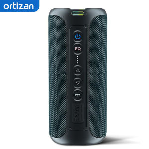 Ortizan Outdoor Bluetooth Speaker Portable Wireless Speaker with RGB lights IPX7 Waterproof Subwoofer Loudspeaker Gift for Adult