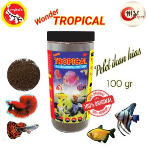 Wonder Tropical Pakan ikan hias aquarium/aquascape