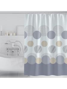MOLORE | Striped Waterproof Hole-Free Thick Shower Curtain
