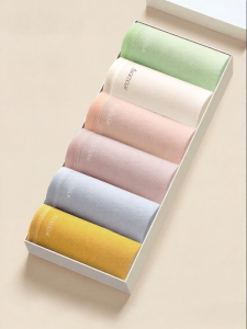 HENGYUANXIANG | Cotton Seamless Antibacterial Womens Panties