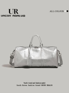 กระเป๋าใส่ของออกกำลังกาย UR ความจุขนาดใหญ่ น้ำหนักเบา กระเป๋าเดินทางแบบสะพายไหล่ข้างเดียว กระเป๋าใส่ของแบบเรียบง่าย กระเป๋าเดินทางแบบมีซิป