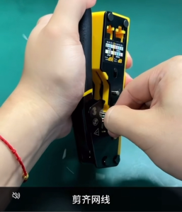Multifunctional Network Crimper Cable Automatic Wire Stripper  Crimping Cutting Pliers Stripping Plier Stripper