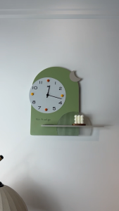 Lighthundred Jam Dinding Ruang Tamu Kamar Tidur | Jam Dinding Unik | Jam Dinding Minimalis | Jam Dinding Modern - 50x49cm