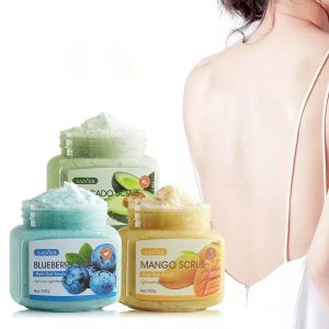 SADOER Fruit Bath Salt body Care Scrub Exfoliating Pore Cleansing Skin Nursing Products Wholesale Scrubs