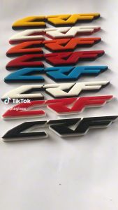 EMBLEM MOTOR CRF EKSTERIOR MOTOR VARIASI TIMBUL 3D BAHAN RESIN