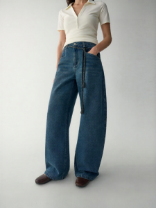 INSIS FEMME | Vintage Water Wash Arc Jeans Pants