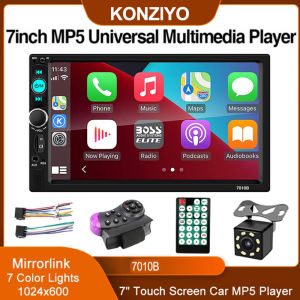 Universal 2 Din Car Radio 7 inchTouch Screen Multimedia Player Car Player Auto Universal MP5 Player Auto Audio USB TF Bluetooth
