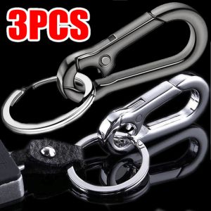 Key Chain Metal Car Keychain Bag Pendant Connector Press-type Fastener Outdoor Climb Keychains Key Buckle Strong Carabiner