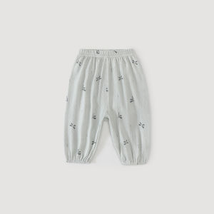 Quần Dài Chống Muỗi Mỏng Mùa Hè Cho Bé Trai Và Bé Gái Quần Dài Thường Ngày Bằng Vải Cotton Thoáng Khí Thoải Mái Cho Trẻ Em