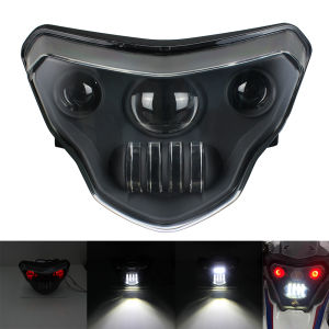 Headlight Front LED Light Hi/Low Beam DRL Red Devil Eyes for BMW G310R 2016- 2022 G310GS 2018-2022 Motorcycle Accessories