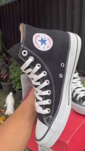Sepatu Converse599 All Star Hitam Tinggi Sepatu Sneakers Pria Termurah Sepatu Klasik Wanita Sepatu Sekolah Hitam Tinggi Both High