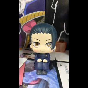 Spell return figurine Gojo Satoru Q version figurine Xia Youjie Q version figure Anime dolls Big-headed dolls