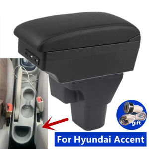 Car Armrest Box for Hyundai Accent Armrest Box for Hyundai Accent Verna Center Storage Box Dedicated Retrofit Car Accessories