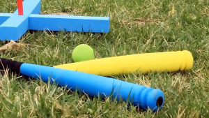 24 Inch Childrens Baseball Bat EVA Baseball Bat Soft Training Baseball Toy Set