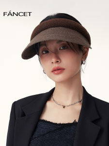 FANCET | UV Protection Face-Slimming Sun Shield Visor Hat