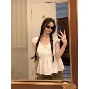 Lace White Shirt French Style