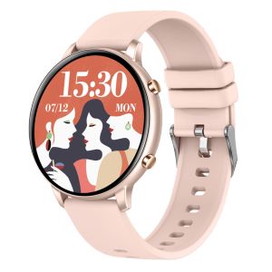 Đồng Hồ Thông Minh Smartwatch Răng Xanh Dành Cho Nam/nữ Theo Dõi Sức Khỏe Thể Dục Chống Nước Với Theo Dõi Nhịp Tim Khi Ngủ Trợ Lý Giọng Nói Màn Hình Tròn 1.39