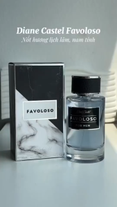 Nước Hoa Nam Diane Castel Paris Favoloso EDP 100ml - Hương Gỗ Biển Lịch Lãm