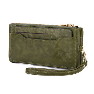 Women Long Wallet High Quality Money Bag Female Draw Card Holder Bifold Wallet for Women