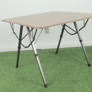 MEJA LIPAT CAMPING KAYU ADJUSTABLE NATUREHIKE CNH22JU054 LIGHTWEIGHT FOLDING TABLE
