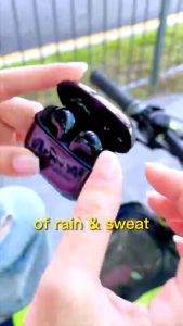 Awei T1 Pro TWS HIFI Stereo Wireless Earbuds (Black) | In-Ear Bluetooth Earphones with Microphone Mic Waterproof IPX6