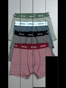 Mengnate mens boxer briefs set - 100% cotton comfortable and breathable