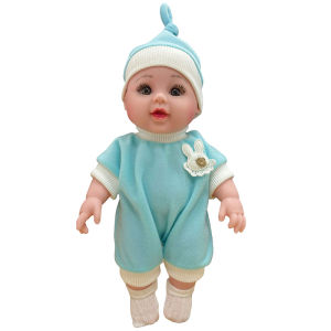 Smart Doll Realistic Soft Plush Doll Girl Clothes Changeable Gift Toy for Infants And Children under 14 Years Old