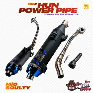 HUN PIPE MIO SOULTY TITANIUM NEW DESIGN
