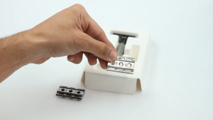 Rockwell Razors - 6C | 2C Razors - White Chrome / Gunmetal Chrome